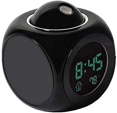 Digital LCD Talking Alarm Clock with Projector Time Display - UrbanGlow 