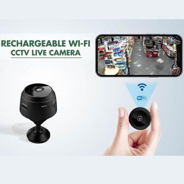 Rechargeable Wi-Fi CCTV Live Camera - UrbanGlow 